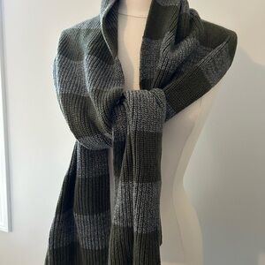 Banana Republic Cotton Blend Striped Scarf - One Size